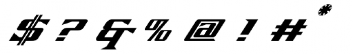Firebird Regular Font OTHER CHARS