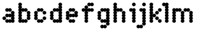 Fireflylove ExtraBold Font LOWERCASE