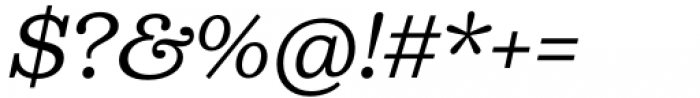 Firelli Regular Italic Font OTHER CHARS