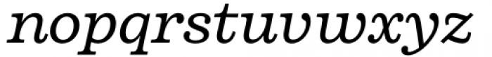Firelli Regular Italic Font LOWERCASE