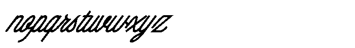 Firetower Italic Font LOWERCASE