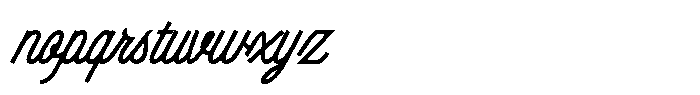 Firetower Regular Font LOWERCASE