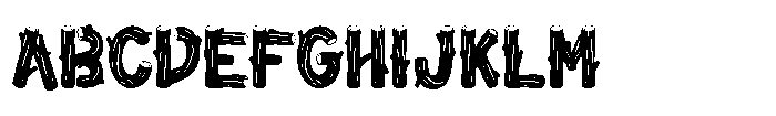 Firly Font UPPERCASE