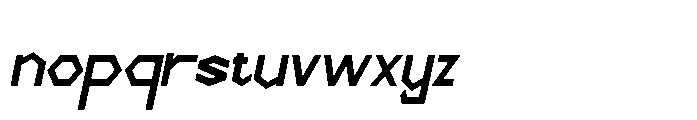 Firngaun Italic Regular Font LOWERCASE