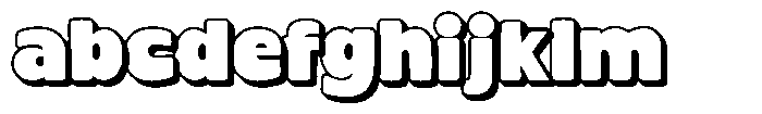 First Bunny Extrude FONT