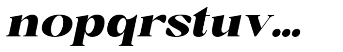 First Class Black Italic Neue Font LOWERCASE