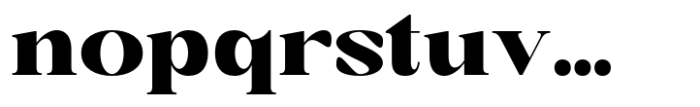 First Class Black Neue Font LOWERCASE