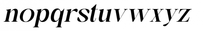 First Class Italic Neue Font LOWERCASE