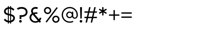 FirstWord Medium Font OTHER CHARS