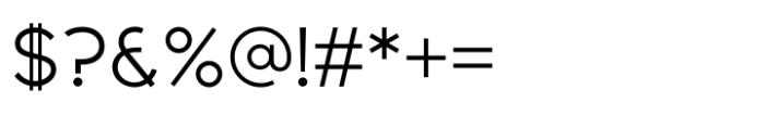 FirstWord Regular Font OTHER CHARS