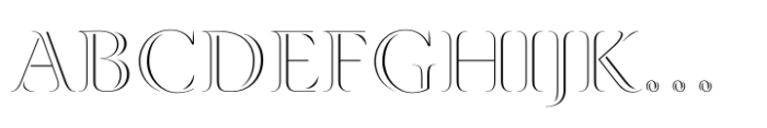 Firth Regular Font UPPERCASE