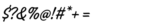 Firula Regular Font OTHER CHARS