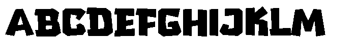 Fishel Font UPPERCASE