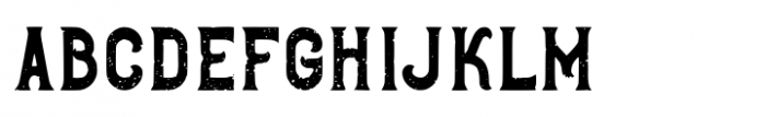 Fishman Aged Font LOWERCASE