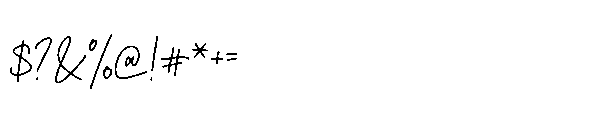Fisillove Signature Font OTHER CHARS