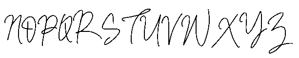Fisillove Signature Font UPPERCASE
