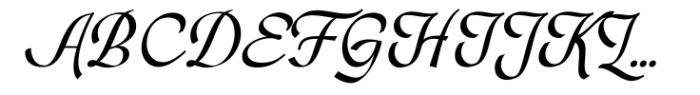 Fisterya Font UPPERCASE