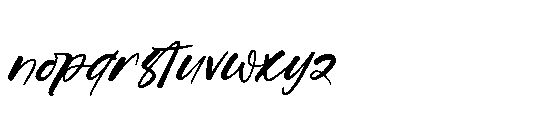 Fistgood Loutens Regular Font LOWERCASE