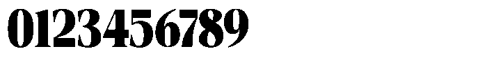 Fitgad Black Condensed Font OTHER CHARS