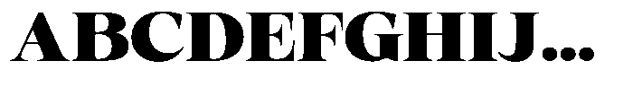 Fitgad Black Expanded Font UPPERCASE