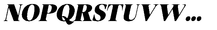 Fitgad Black Italic Font UPPERCASE
