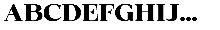 Fitgad Bold Expanded Font UPPERCASE