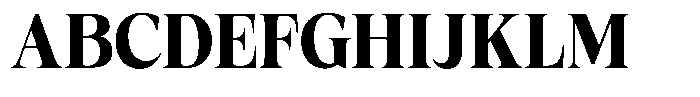 Fitgad Bold Semi Condensed Font UPPERCASE