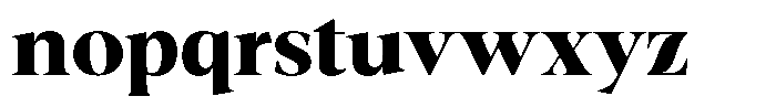 Fitgad Bold Semi Expanded Font LOWERCASE