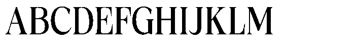 Fitgad Condensed Font UPPERCASE