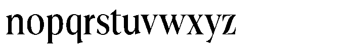 Fitgad Condensed Font LOWERCASE