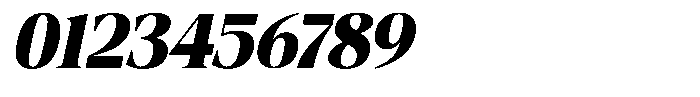Fitgad Extra Bold Italic Font OTHER CHARS