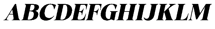 Fitgad Extra Bold Italic Font UPPERCASE