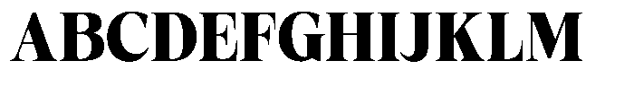Fitgad Extra Bold Semi Condensed Font UPPERCASE