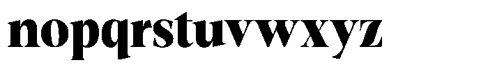 Fitgad Extra Bold Semi Condensed Font LOWERCASE