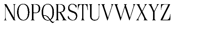 Fitgad Extra Light Condensed Font UPPERCASE