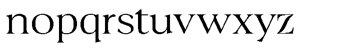 Fitgad Extra Light Expanded Font LOWERCASE