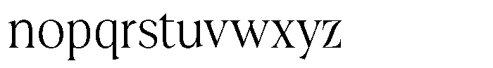 Fitgad Extra Light Semi Condensed Font LOWERCASE