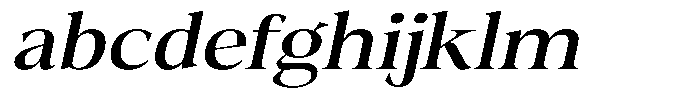 Fitgad Italic Expanded FONT