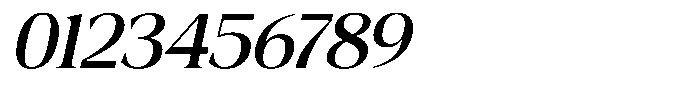 Fitgad Italic Semi Expanded Font OTHER CHARS