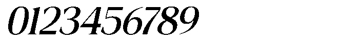 Fitgad Italic Font OTHER CHARS