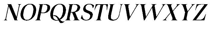 Fitgad Italic Font UPPERCASE