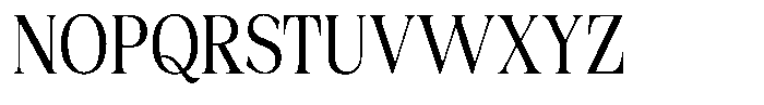 Fitgad Light Condensed Font UPPERCASE