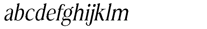 Fitgad Light Italic Condensed FONT