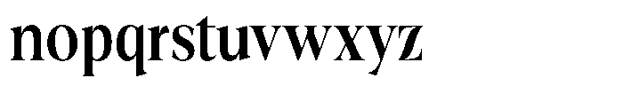 Fitgad Medium Condensed Font LOWERCASE