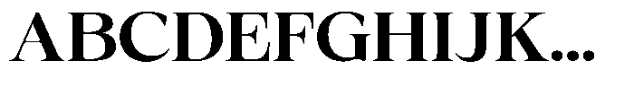Fitgad Medium Expanded Font UPPERCASE