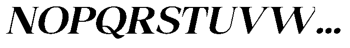 Fitgad Medium Italic Expanded Font UPPERCASE