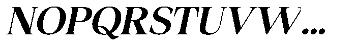 Fitgad Medium Italic Semi Expanded Font UPPERCASE
