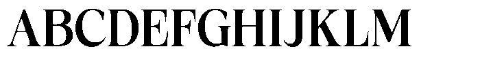 Fitgad Medium Semi Condensed Font UPPERCASE