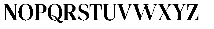 Fitgad Medium Semi Condensed Font UPPERCASE