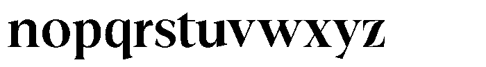 Fitgad Medium Font LOWERCASE